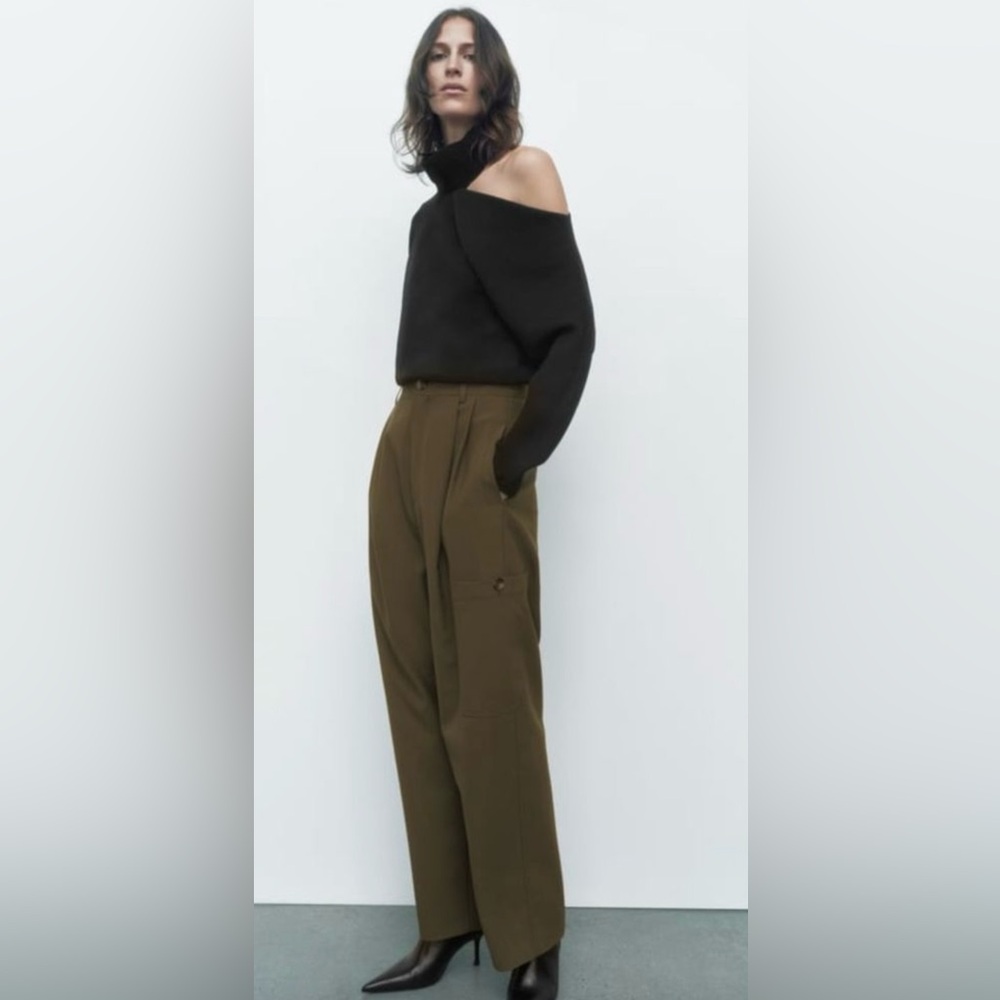 Zara Cargo Trousers - Picture 2 of 3